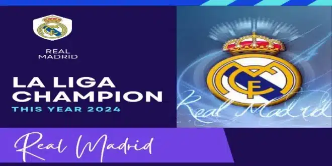 Real Madrid La Liga champion