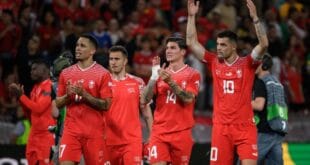 منتخب سويسرا يسحق المجر بثلاثية