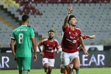 مباراة الاهلي والمصرى 4