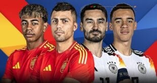 مشاهدة مباراة ألمانيا و إسبانيا في ربع نهائي كأس يورو 2024
