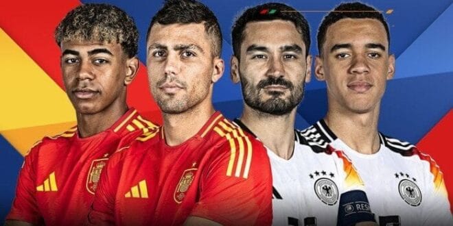 مشاهدة مباراة ألمانيا و إسبانيا في ربع نهائي كأس يورو 2024