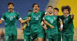 القنوات المجانية المفتوحة الناقلة لمباراة العراق وأوكرانيا
