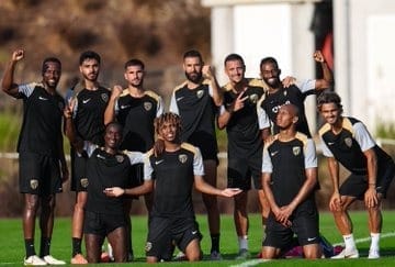 صور مران الزعيم استعدادا لمباراة الاتحاد ضد فارنزي الودية 3
