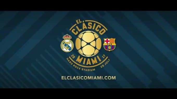 الناقلة لمباراة ريال مدريد ضد برشلونة الودية 1