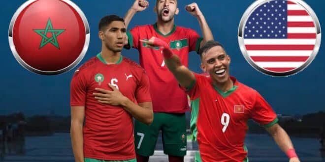 تشكيل المغرب المتوقع أمام أمريكا في ربع نهائي أولمبياد باريس 2024