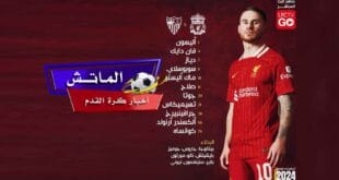 تشكيل ليفربول الرسمي أمام إشبيلية اليوم 2024