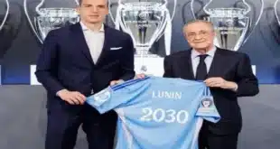 تجديد عقد أندري لونين حتى 2030: ريال مدريد يستثمر في مستقبل حارس مرماه