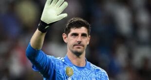 ريال مدريد يعلن تفاصيل إصابة كورتوا.. وموقفه من مباراة برشلونة في الكلاسيكو
