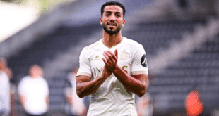 محمد عبد المنعم يقود تشكيلة نيس ضد مونبلييه اليوم