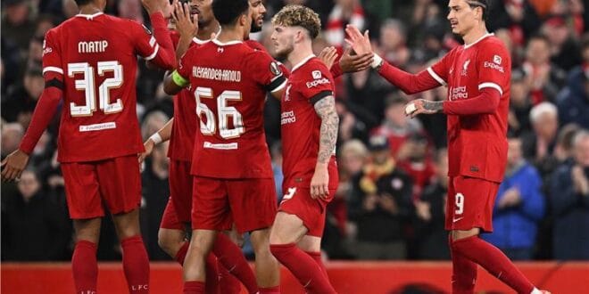 تشكيل ليفربول المتوقع اليوم ضد بولونيا الإيطالي في دوري أبطال أوروبا