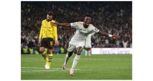 موعد مباراة ريال مدريد وبروسيا دورتموند في دوري أبطال أوروبا والقنوات الناقلة
