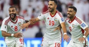 القنوات الناقلة لمباراة الإمارات وقيرجيزستان في تصفيات كأس العالم 2026