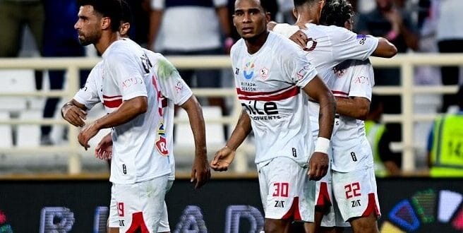 معلق مباراة الزمالك وبلاك بولز اليوم