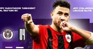 موعد مباراة الريان وباختاكور في دوري أبطال آسيا 2024