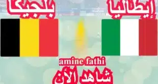 إيطاليا وبلجيكا..موعد المباراة المرتقب في دوري الأمم الأوروبية 2024 والقنوات الناقلة