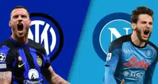 القنوات الناقلة لمباراة إنتر ميلان ونابولي اليوم في الدوري الإيطالي