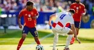 القنوات الناقلة لمباراة إسبانيا والدنمارك اليوم في دوري الأمم الأوروبية 2024