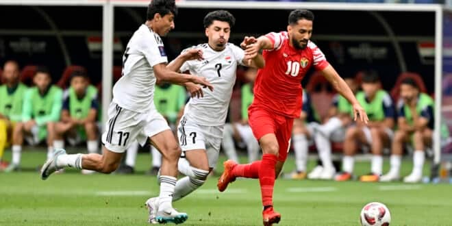 مباراة عمان والعراق