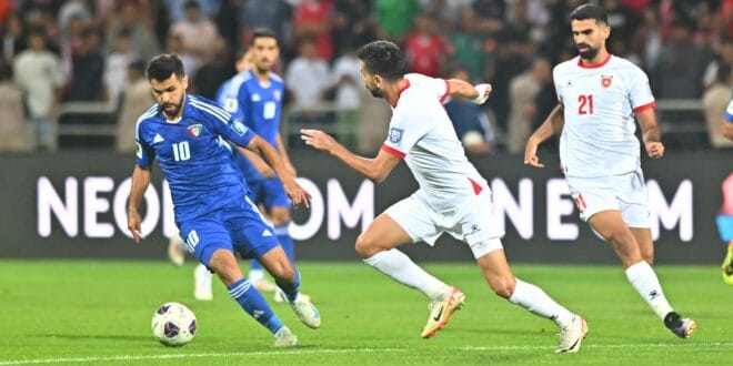 تشكيل الكويت والأردن اليوم في تصفيات كأس العالم 2026 والقنوات الناقلة
