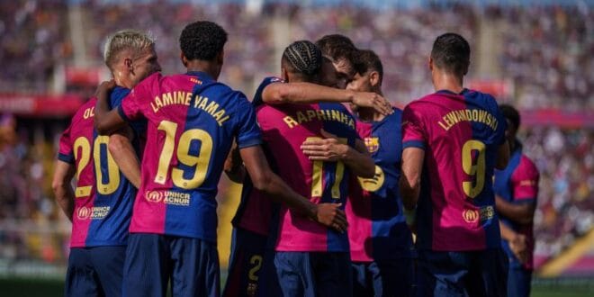 معلق مباراة برشلونة وريال بيتيس اليوم في الدوري الإسباني 2025/2024 والقنوات الناقلة