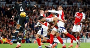 معلق مباراة أرسنال وإنتر ميلان اليوم في دوري أبطال أوروبا 2025/2024 والقنوات الناقلة