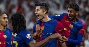 معلق مباراة برشلونة وسوسيداد اليوم في الدوري الإسباني 2025/2024 والقنوات الناقلة