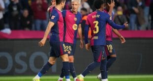 القنوات الناقلة لمباراة برشلونة وليجانيس اليوم الأحد في الدوري الإسباني 2025/2024