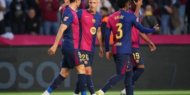 القنوات الناقلة لمباراة برشلونة وليجانيس اليوم الأحد في الدوري الإسباني 2025/2024