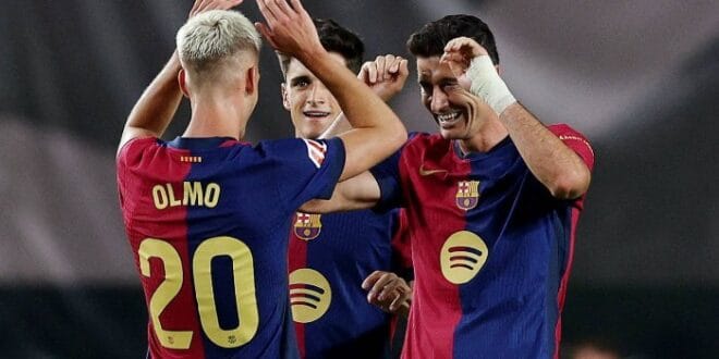 معلق مباراة برشلونة ودورتموند اليوم في دوري أبطال أوروبا 2025/2024 والقنوات الناقلة