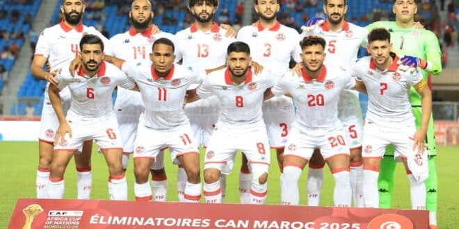 موعد مباراة تونس وجامبيا في تصفيات كأس الأمم الإفريقية 2025 والقنوات الناقلة