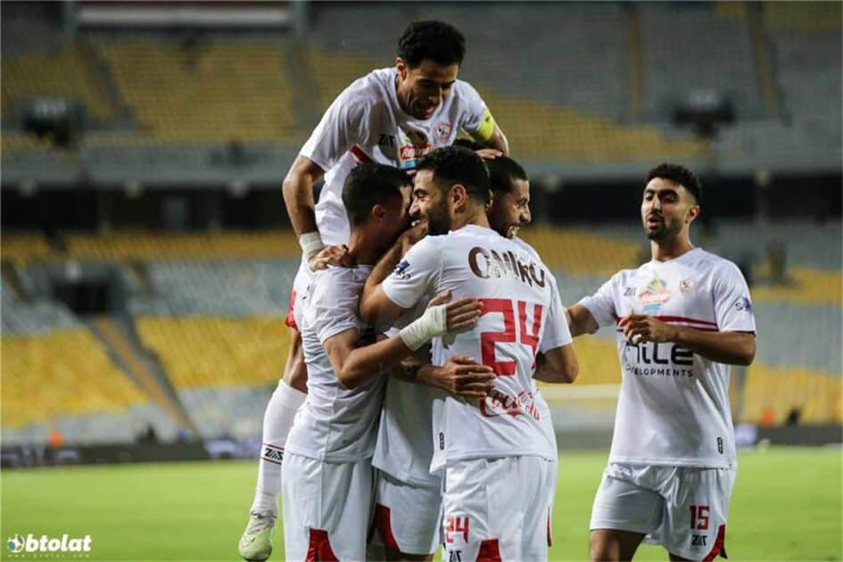 مباراة الزمالك وسيراميكا 