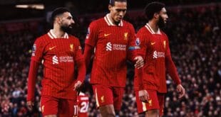 موعد مباراة ليفربول وجيرونا في دوري أبطال أوروبا 2025/2024 والقنوات الناقلة