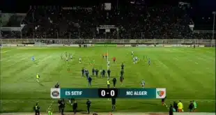 موعد مباراة وفاق سطيف القادمة بعد التعادل مع مولودية الجزائر