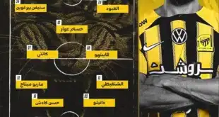 التشكيل الرسمي لنصر والاتحاد اليوم في دوري روشن السعوديالتس