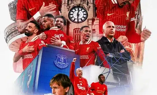 معلق مباراة ليفربول وإيفرتون
