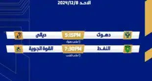 مشاهدة مباراة القوة الجوية ونفط ميسان في دوري نجوم العراق