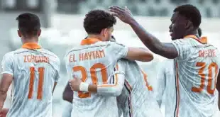 ترتيب مجموعة نهضة بركان في كأس الكونفدرالية الإفريقية بعد الفوز على ستيلينبوش