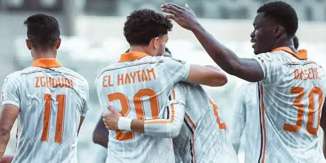 ترتيب مجموعة نهضة بركان في كأس الكونفدرالية الإفريقية بعد الفوز على ستيلينبوش