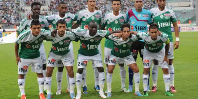 ترتيب مجموعة الرجاء الرياضي في دوري أبطال إفريقيا بعد التعادل مع ميدياما