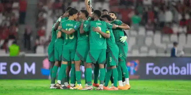 مجانا.. القنوات المفتوحة الناقلة لمباراة السعودية وترينيداد وتوباغو