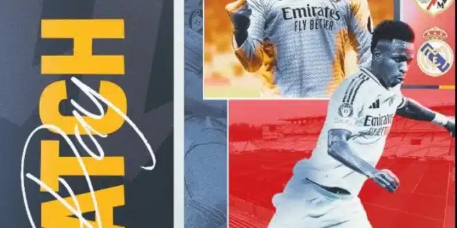 التشكيل المتوقع لرايو فاييكانو ضد ريال مدريد في الدوري الإسباني
