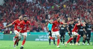 القنوات الناقلة لمباراة الأهلي وشباب بلوزداد اليوم الأحد في دوري أبطال إفريقيا 2025/2024