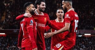 معلق مباراة ليفربول وساوثهامبتون اليوم الأربعاء في كأس كاراباو 2025/2024 والقنوات الناقلة