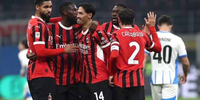 موعد مباراة ميلان وجنوى في الدوري الإيطالي 2025/2024 والقنوات الناقلة
