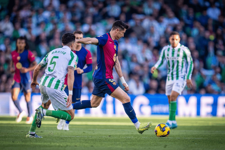 معلق مباراة برشلونة وليجانيس في الدوري الإسباني