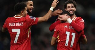 موعد مباراة ليفربول وليستر سيتي في الدوري الإنجليزي 2025/2024 والقنوات الناقلة