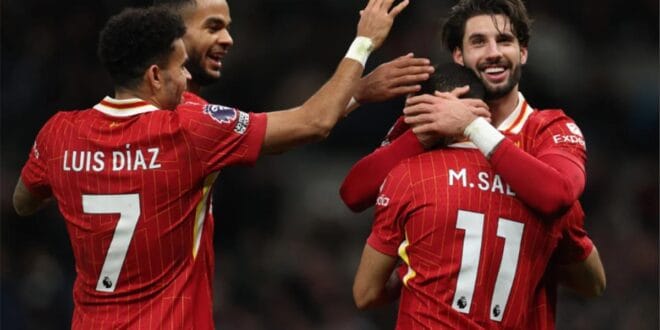 موعد مباراة ليفربول وليستر سيتي في الدوري الإنجليزي 2025/2024 والقنوات الناقلة