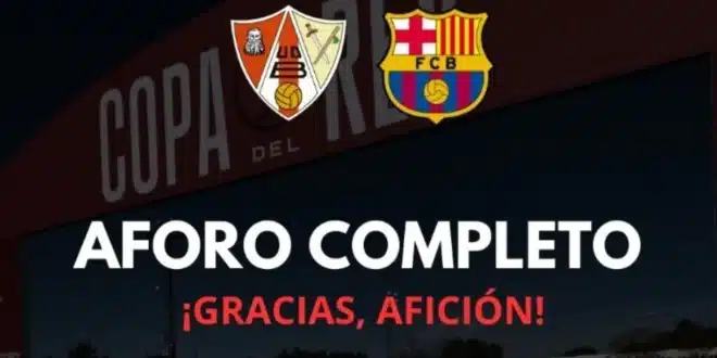 من هو معلق مباراة برشلونة وبارباسترو في كأس ملك إسبانيا؟