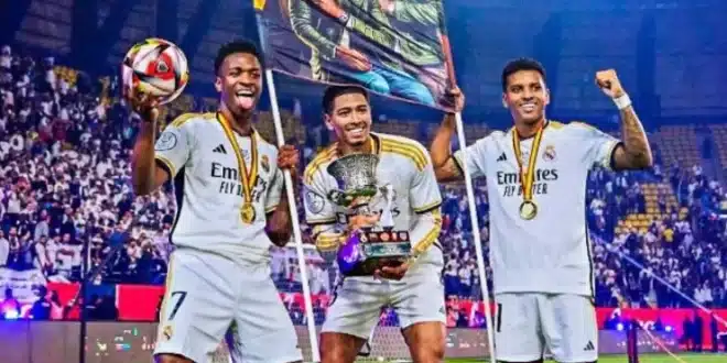 القنوات الناقلة لمباراة ريال مدريد اليوم في كأس السوبر الإسباني