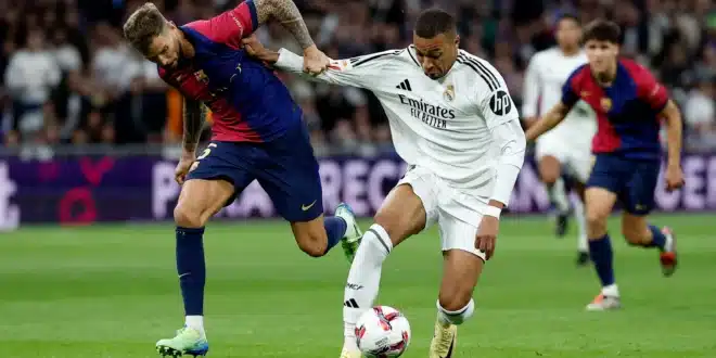 القنوات المفتوحة الناقلة لمباراة ريال مدريد وبرشلونة في نهائي السوبر الإسباني